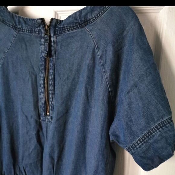 J. Crew denim tunic / dress size S - Picture 6 of 6